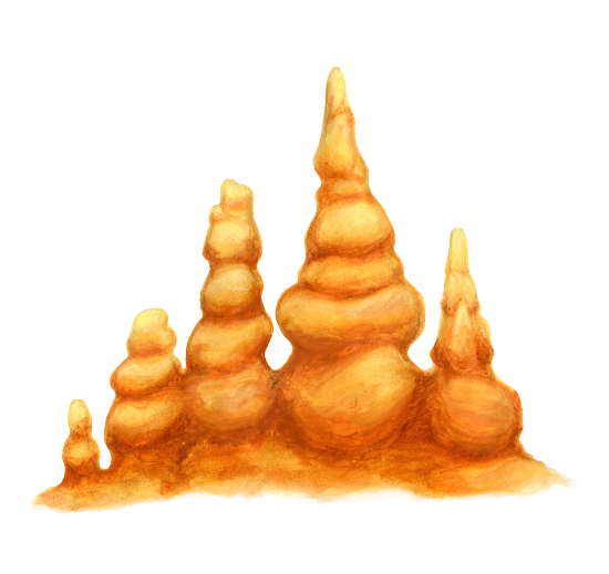 Winning illustration for The Hoodoo Rock Formations