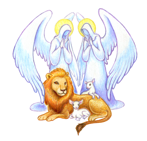 Winning illustration for The Peaceable Kingdom