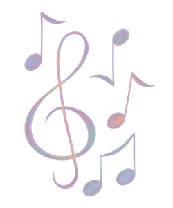Winning illustration for The Musical Notes and Treble Clef