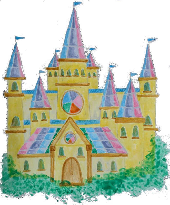 Winning illustration for The Castle